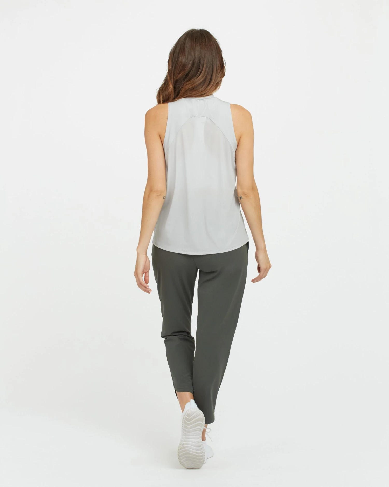 Spanx Go Lightly Ribbed Mock Neck Tank Shop All Activewear 12 Spanx Go Lightly Ribbed Mock Neck Tank Shop All Activewear