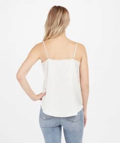 Spanx Shop All Clothing Satin Mesh V-Neck Cami