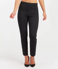Spanx The Perfect Black Pant, Ankle Tuxedo Slim Straight 12 Spanx The Perfect Black Pant, Ankle Tuxedo Slim Straight