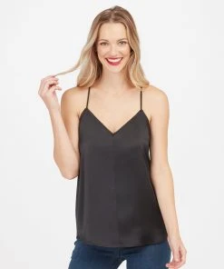 Spanx Satin V-Neck Racerback Cami