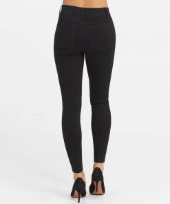 Spanx Ankle Skinny Jeans, Clean Black Best Sellers