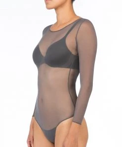 Spanx® Sheer Fashion Mesh Thong Bodysuit 19 Spanx® Sheer Fashion Mesh Thong Bodysuit