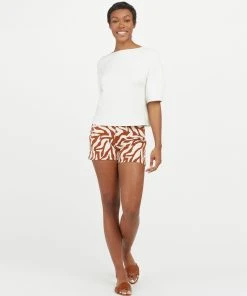 Spanx On-the-Go Printed Shorts, 4