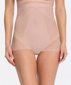 Spanx Shop All Shapewear Spotlight On Lace High-Waisted Brief