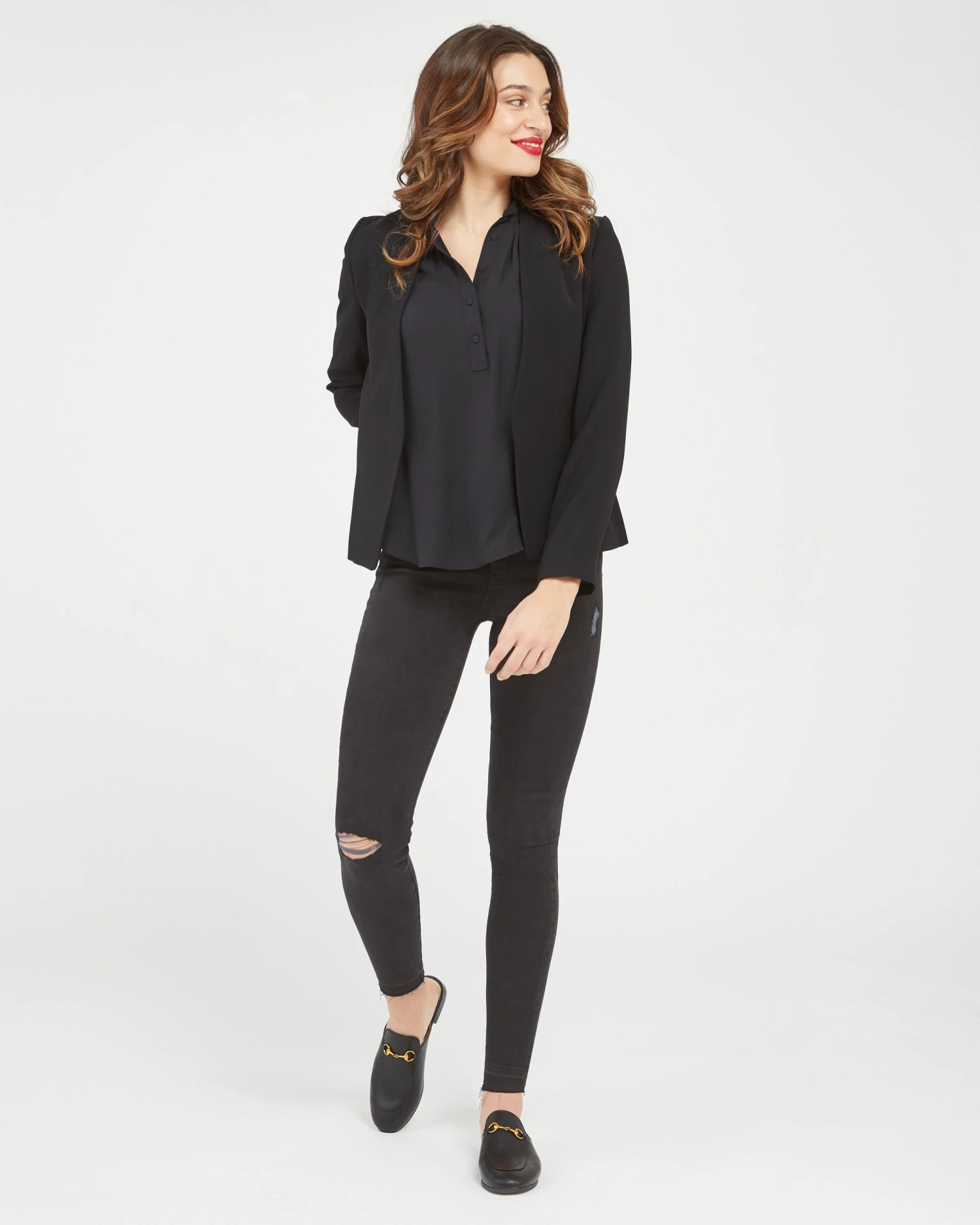 Spanx Vintage Distressed Ankle Skinny Jeans Shop All Clothing 3 Spanx Vintage Distressed Ankle Skinny Jeans Shop All Clothing