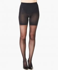 Spanx Graduated Compression Shaping Sheers, 8-15Mmhg Hosiery 32 Spanx Graduated Compression Shaping Sheers, 8-15Mmhg Hosiery