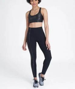 Spanx Every.Wear Gloss Side Stripe Leggings Active