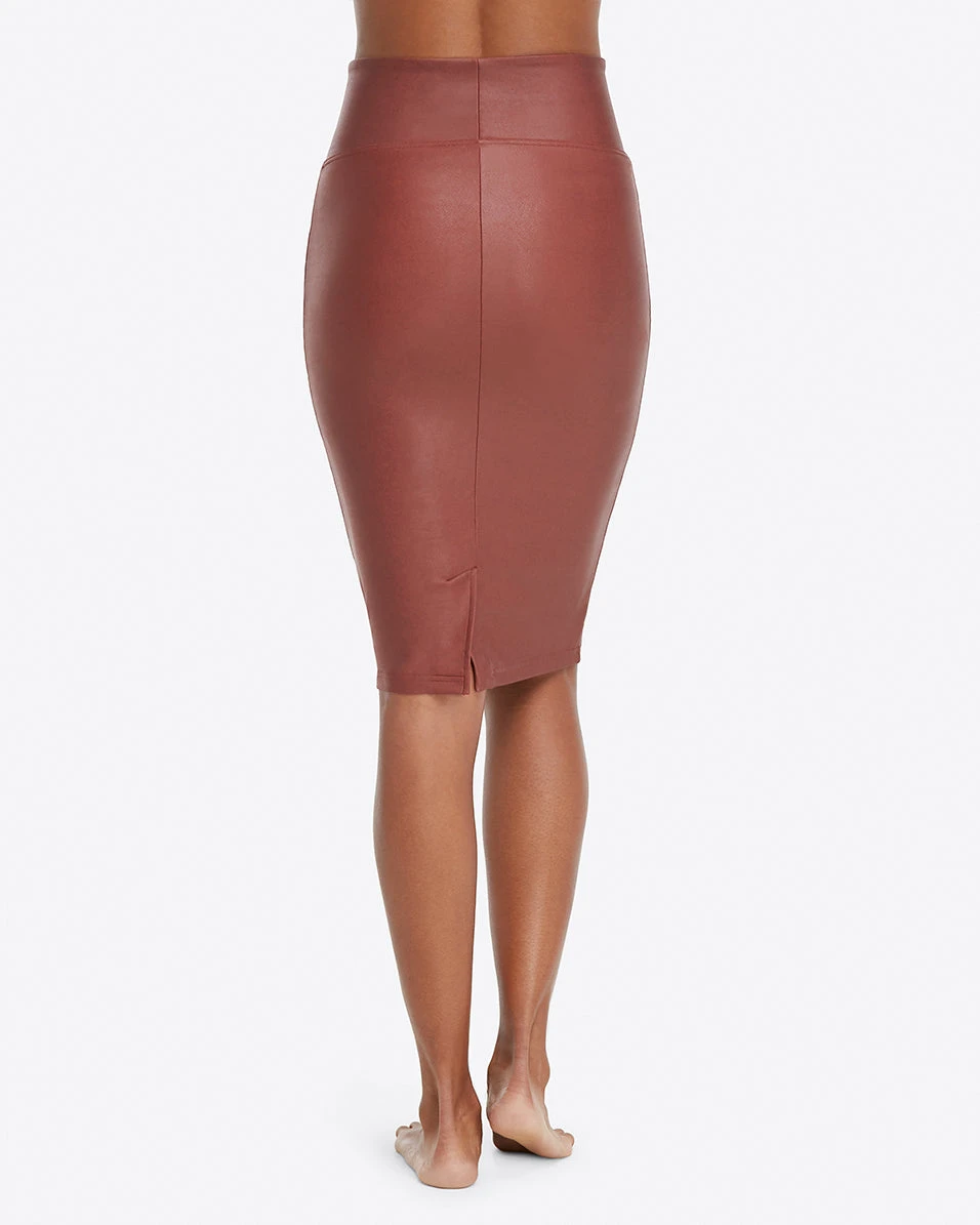 Spanx Faux Leather Pencil Skirt 8 Spanx Faux Leather Pencil Skirt