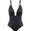 Spanx Shop All Shapewear Suit Your Fancy Plunge Low-Back Thong Bodysuit