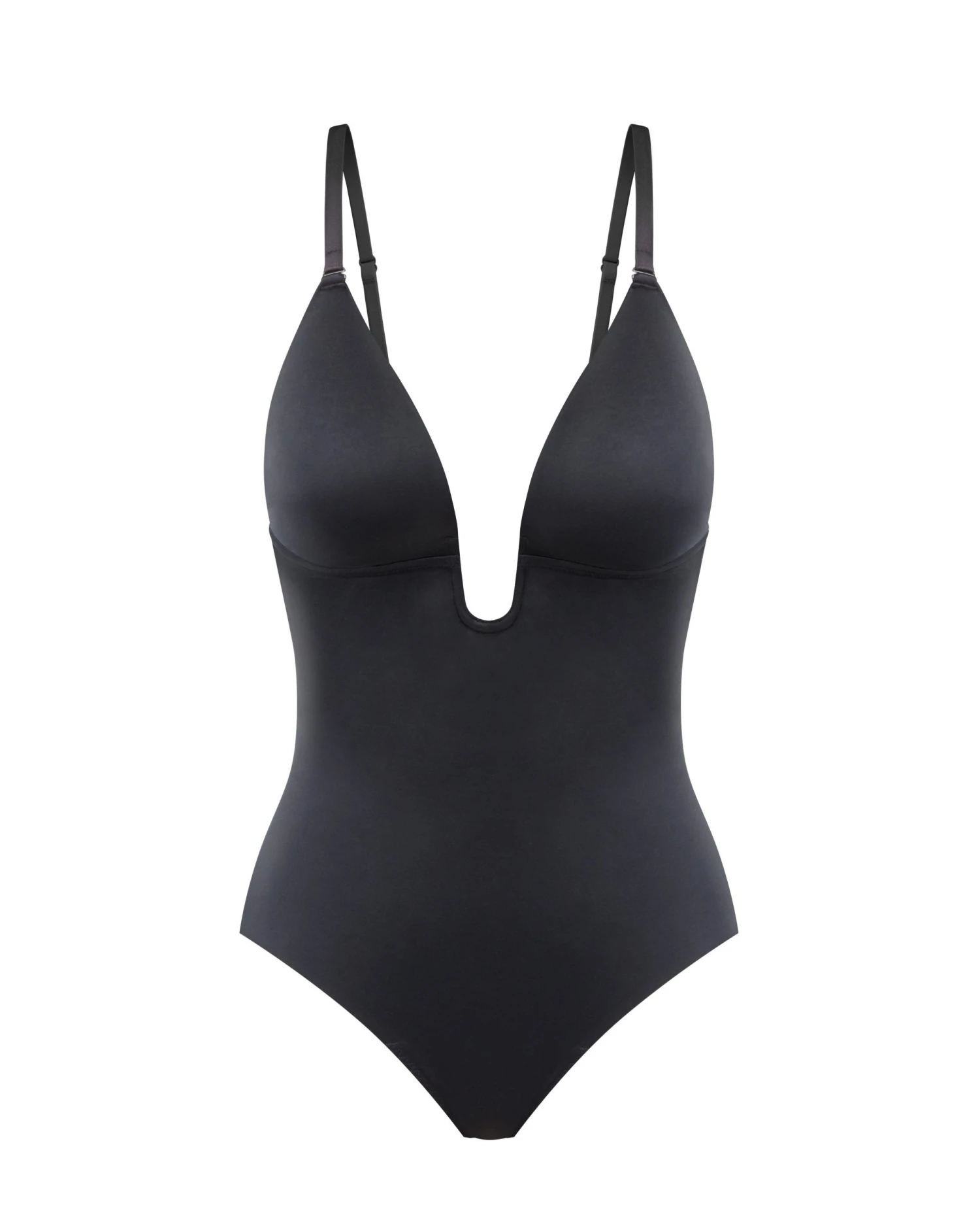 Spanx Shop All Shapewear Suit Your Fancy Plunge Low-Back Thong Bodysuit 3 Spanx Shop All Shapewear Suit Your Fancy Plunge Low-Back Thong Bodysuit