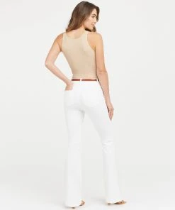 Spanx Flare Jeans, White 11 Spanx Flare Jeans, White