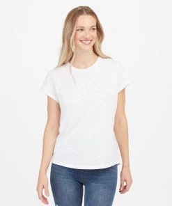 Spanx The Summer Shop Pima Cotton Crew Neck Tee