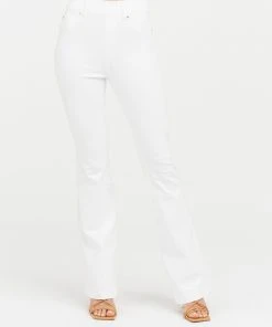 Spanx Flare Jeans, White 12 Spanx Flare Jeans, White