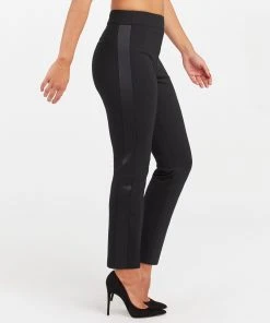 Spanx The Perfect Black Pant, Ankle Tuxedo Slim Straight 13 Spanx The Perfect Black Pant, Ankle Tuxedo Slim Straight