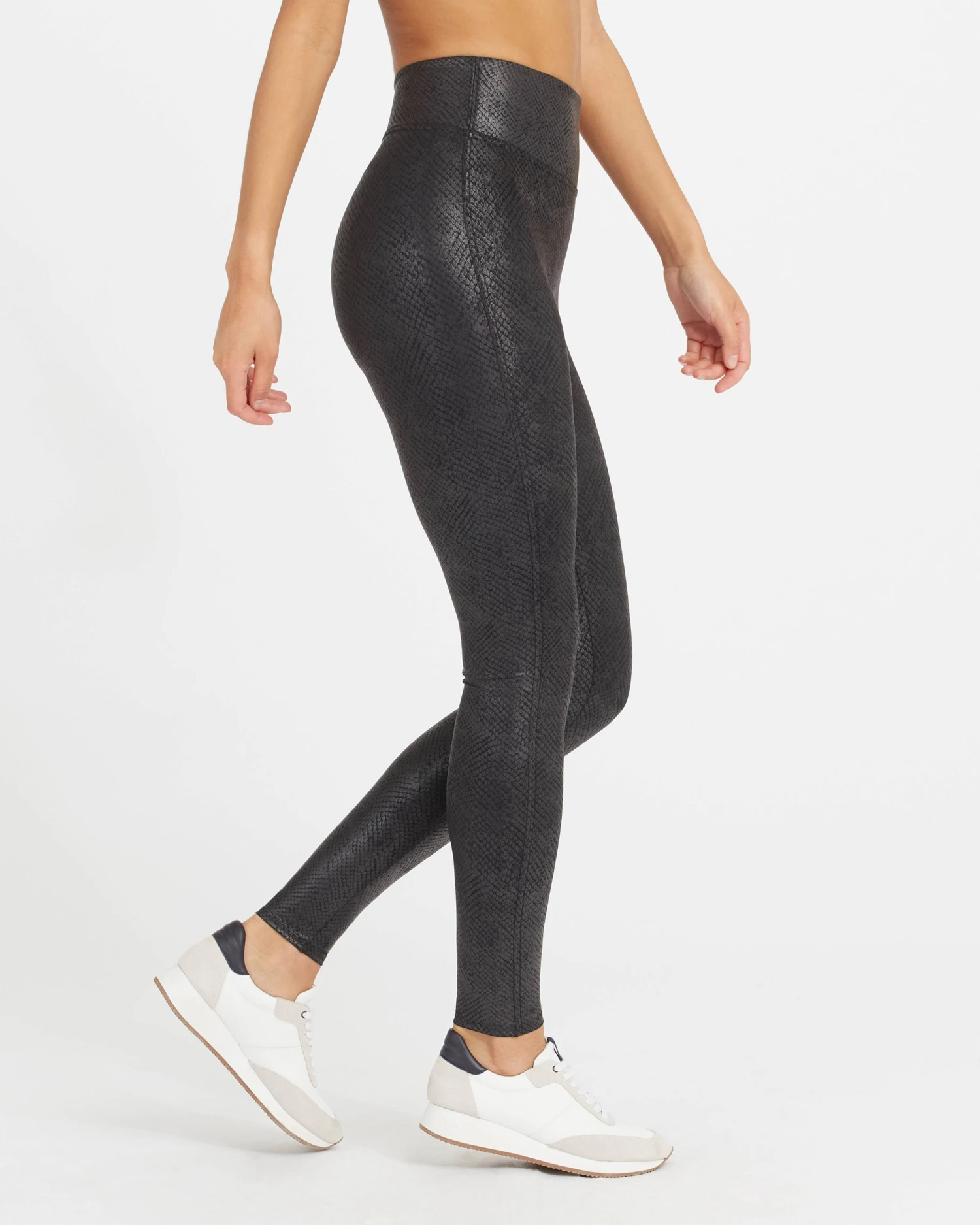 Spanx Faux Leather Matte Snake Leggings 7 Spanx Faux Leather Matte Snake Leggings