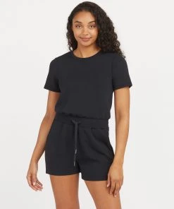 Spanx New Arrivals AirEssentials Short Sleeve Romper 24 Spanx New Arrivals AirEssentials Short Sleeve Romper