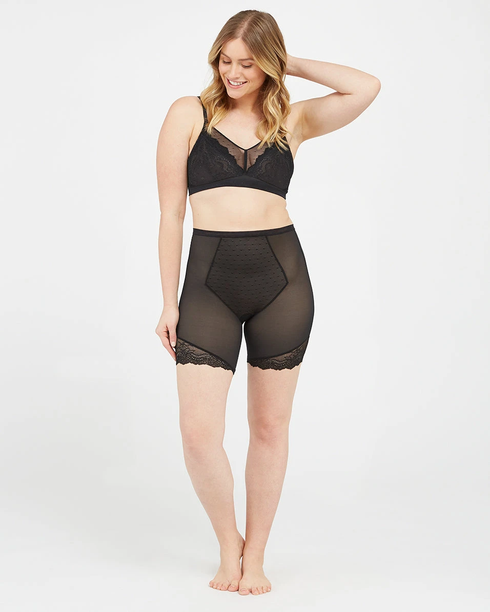 Spanx Spotlight On Lace Mid-Thigh Short 3 Spanx Spotlight On Lace Mid-Thigh Short