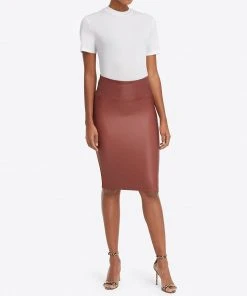 Spanx Faux Leather Pencil Skirt 21 Spanx Faux Leather Pencil Skirt