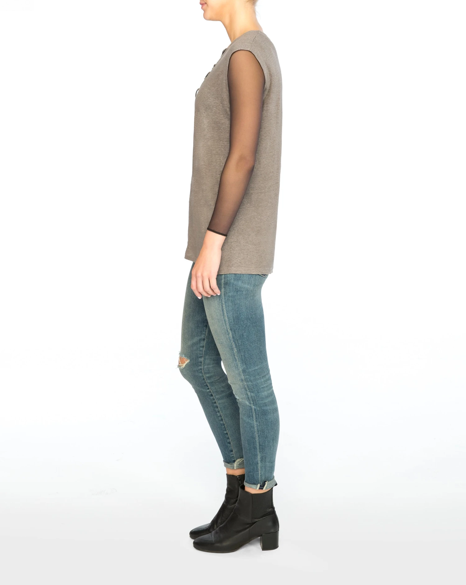 Spanx® Sheer Fashion Mesh Thong Bodysuit 7 Spanx® Sheer Fashion Mesh Thong Bodysuit