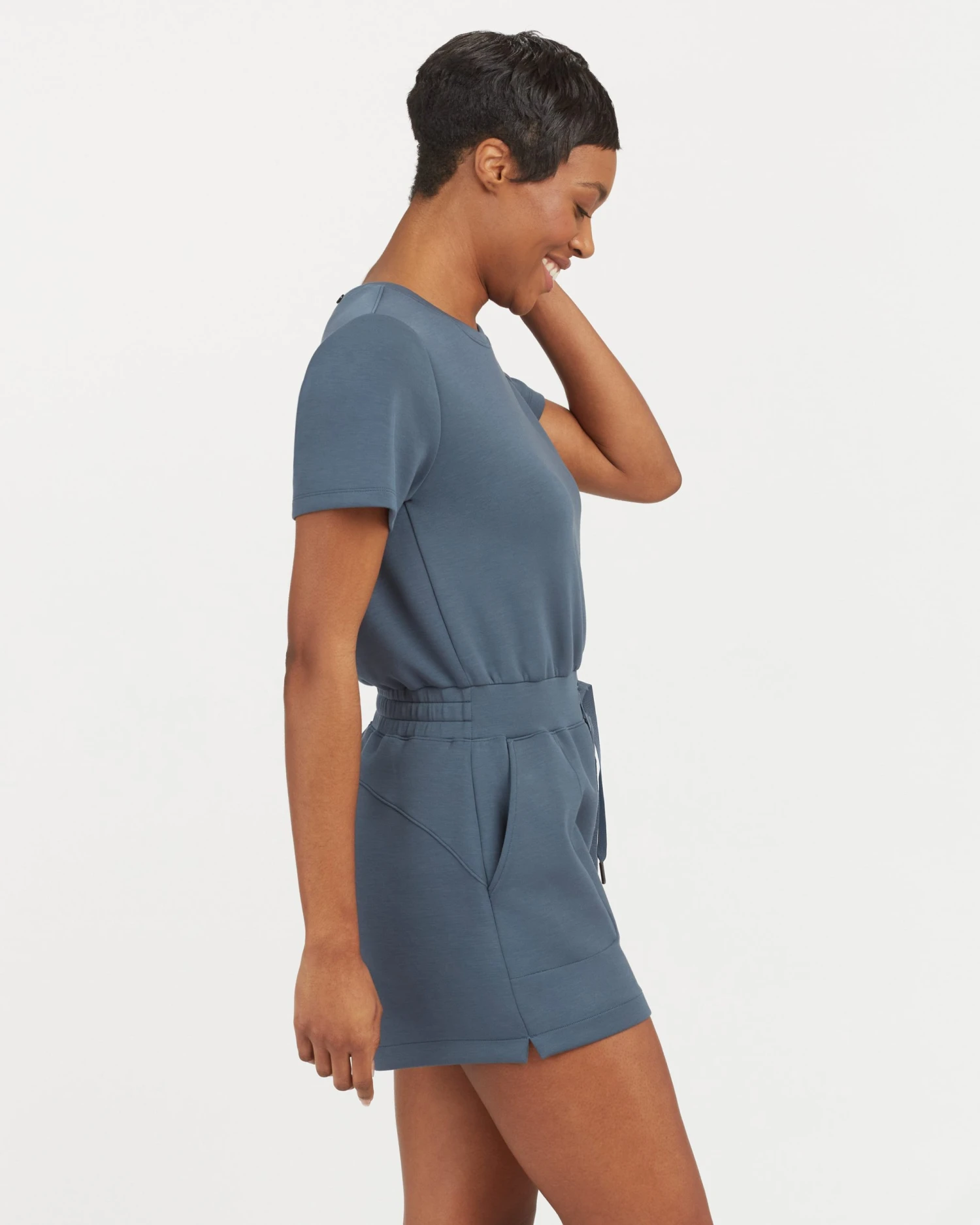 Spanx New Arrivals AirEssentials Short Sleeve Romper 8 Spanx New Arrivals AirEssentials Short Sleeve Romper