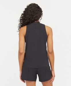 Spanx Go Lightly Ribbed Mock Neck Tank Shop All Activewear