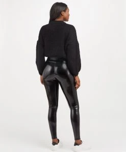 Spanx Faux Patent Leather Leggings 20 Spanx Faux Patent Leather Leggings