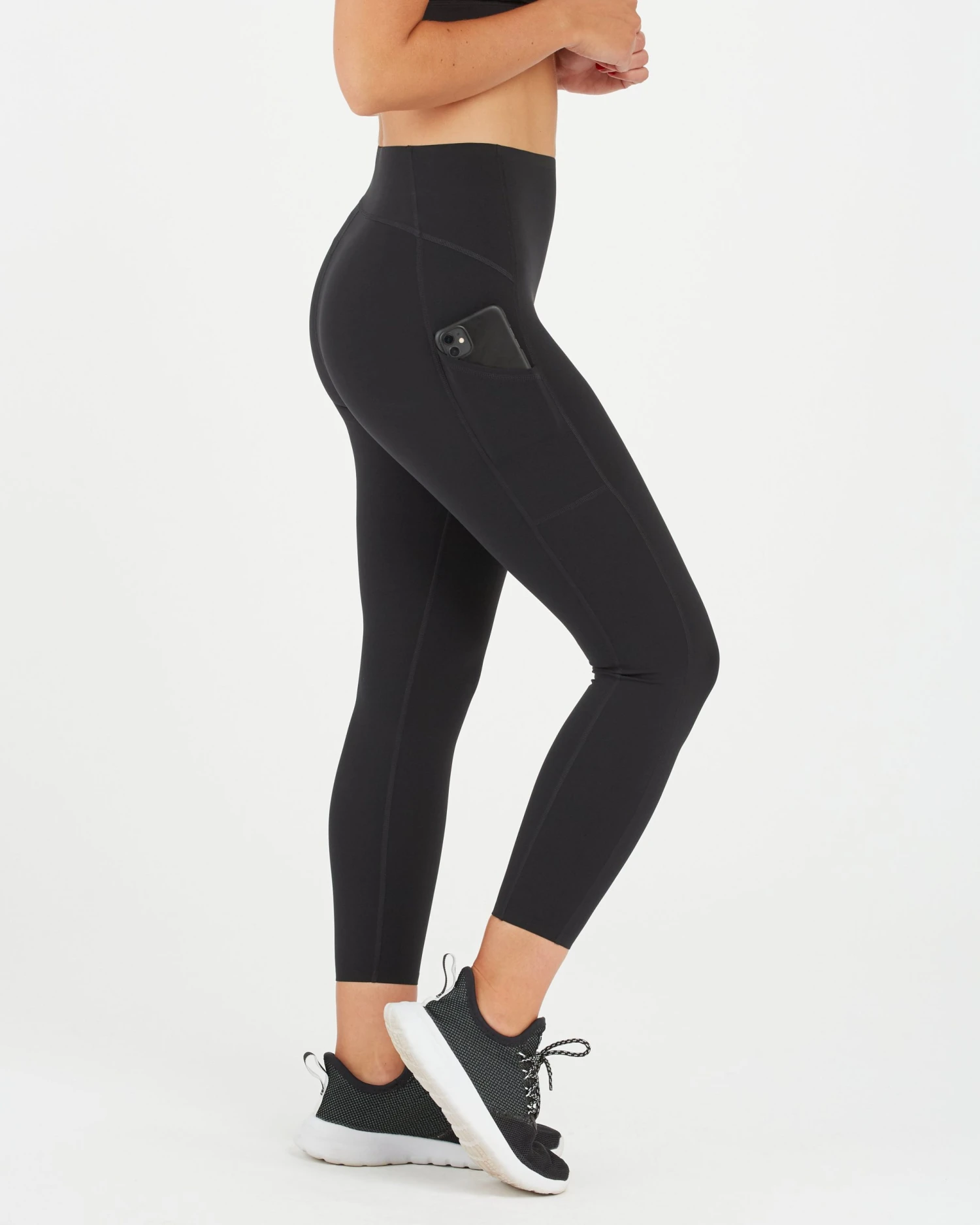Spanx Active Every.Wear Icon 7/8 Leggings W/ Pocket 7 Spanx Active Every.Wear Icon 7/8 Leggings W/ Pocket