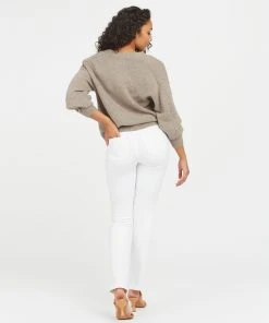 Spanx New Arrivals Ankle Straight Leg Jeans, White 11 Spanx New Arrivals Ankle Straight Leg Jeans, White
