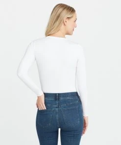 Spanx Suit Yourself Long Sleeve Thong Bodysuit