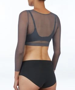 Shop All Clothing Spanx® Sheer Fashion Mesh Crop Top