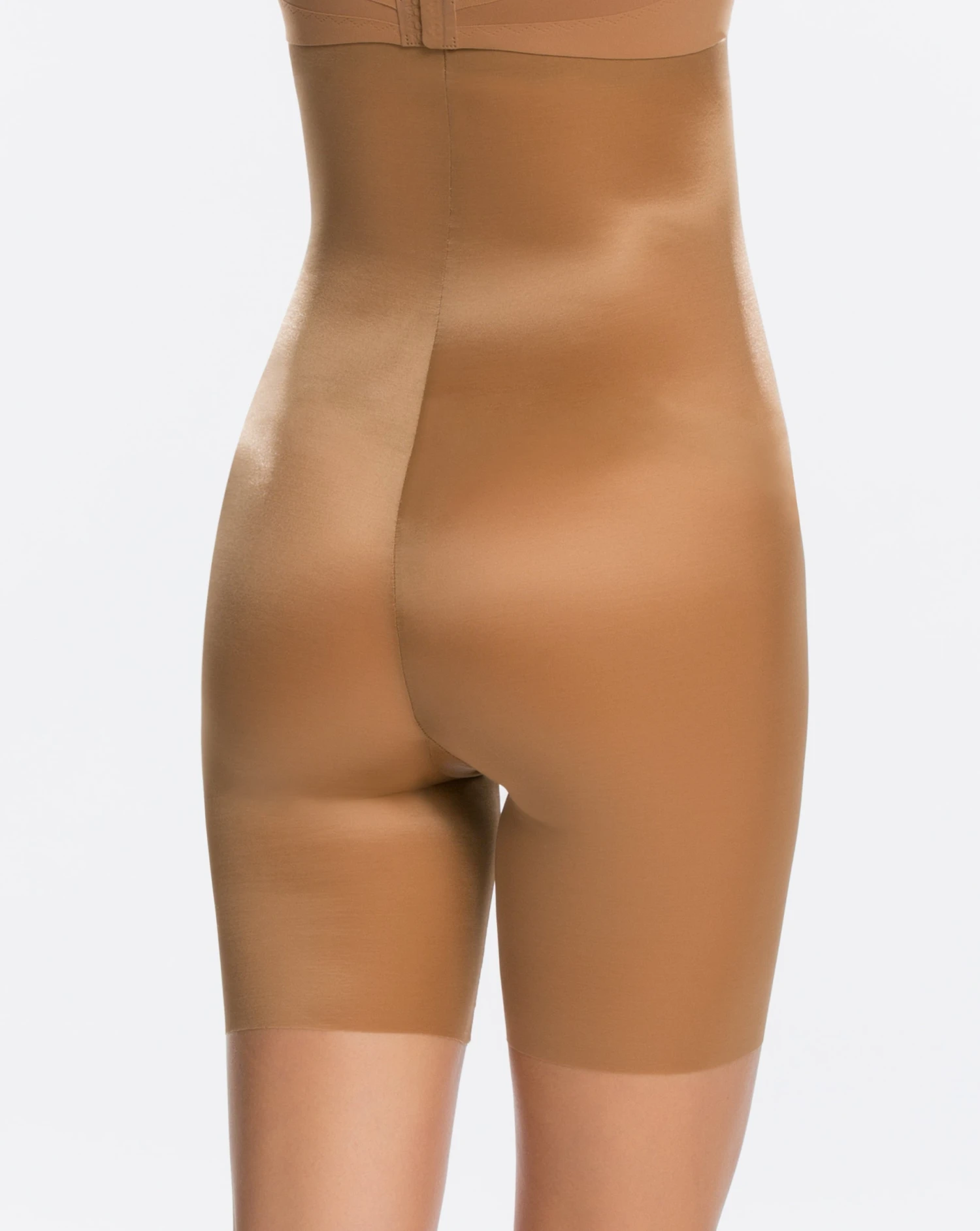 Spanx Skinny Britches® High-Waisted Mid-Thigh Short Shop All Shapewear 18 Spanx Skinny Britches® High-Waisted Mid-Thigh Short Shop All Shapewear