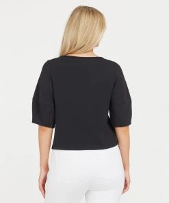 Spanx AirEssentials Puff Sleeve ‘At-the-Hip’ Top