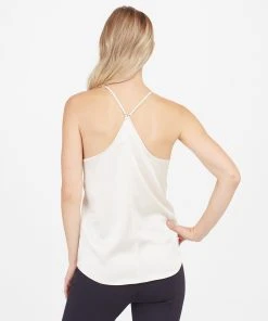 Spanx Satin V-Neck Racerback Cami
