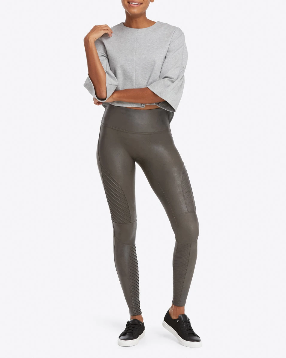 Spanx The Inseam Shop Faux Leather Moto Leggings 12 Spanx The Inseam Shop Faux Leather Moto Leggings