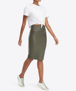 Spanx Faux Leather Pencil Skirt 23 Spanx Faux Leather Pencil Skirt