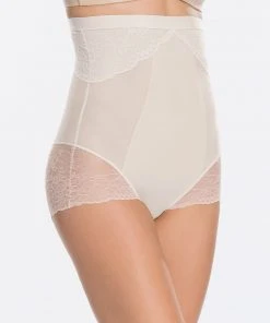 Spanx Shop All Shapewear Spotlight On Lace High-Waisted Brief