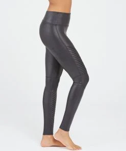 Spanx The Inseam Shop Faux Leather Moto Leggings 14 Spanx The Inseam Shop Faux Leather Moto Leggings