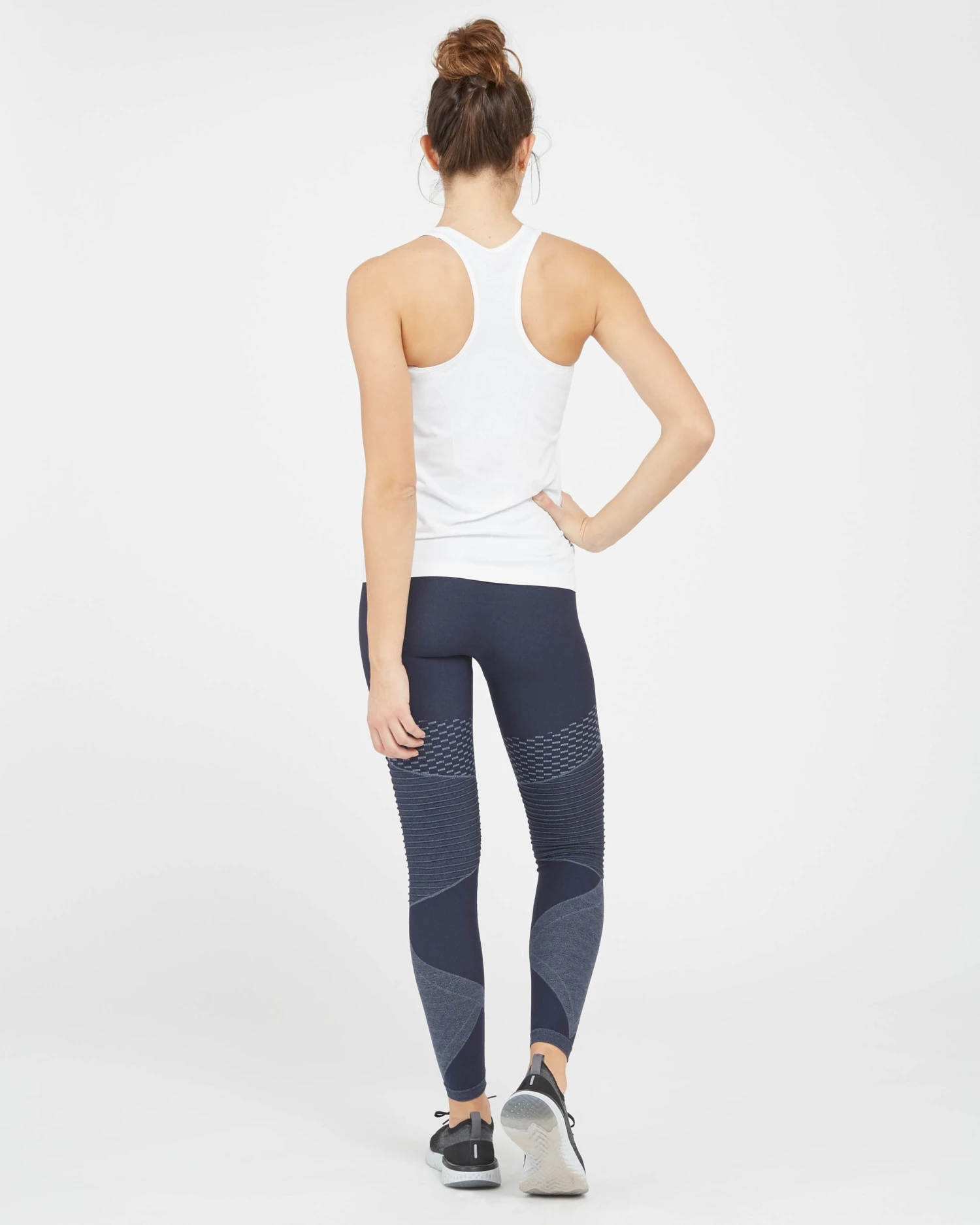 Spanx Look At Me Now Seamless Moto Leggings, Indigo Sky Comfy Essentials 6 Spanx Look At Me Now Seamless Moto Leggings, Indigo Sky Comfy Essentials