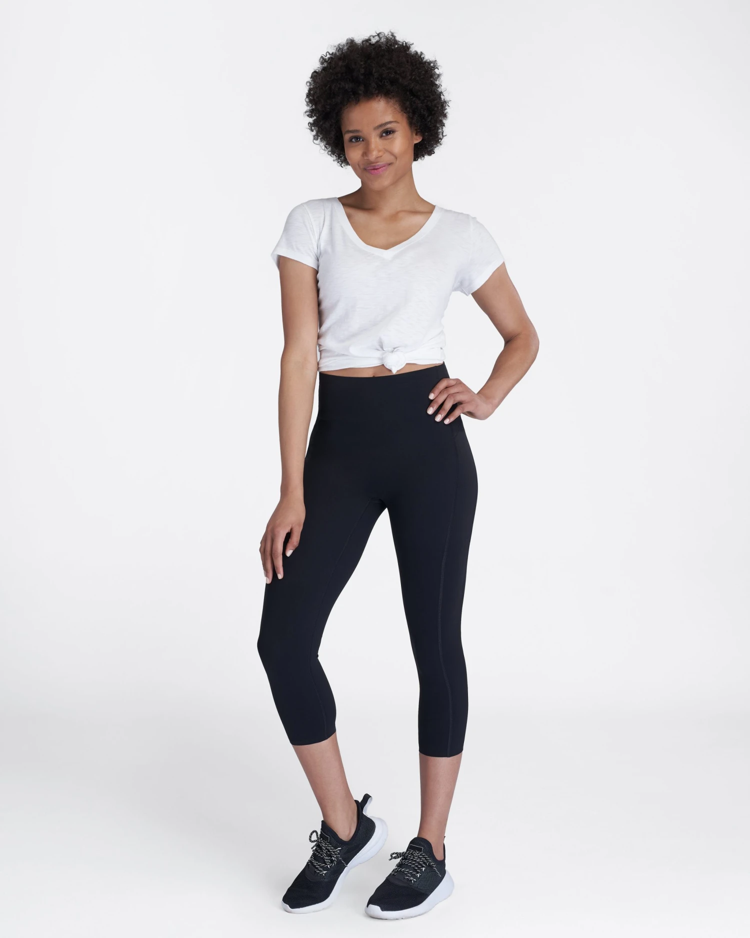 Spanx Every.Wear Active Icon Cropped Leggings 3 Spanx Every.Wear Active Icon Cropped Leggings