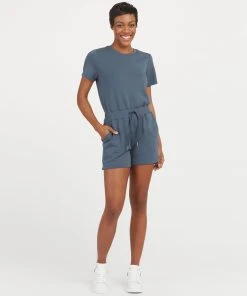 Spanx New Arrivals AirEssentials Short Sleeve Romper