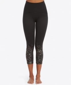 Spanx Booty Boost® Active Printed Cropped Leggings