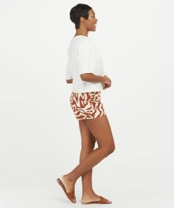 Spanx On-the-Go Printed Shorts, 4