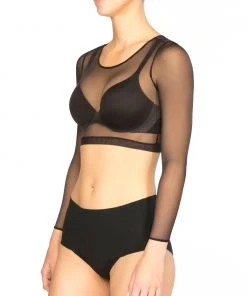 Shop All Clothing Spanx® Sheer Fashion Mesh Crop Top