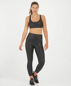 Spanx Sports Bras + Panties Printed Low Impact Sports Bra