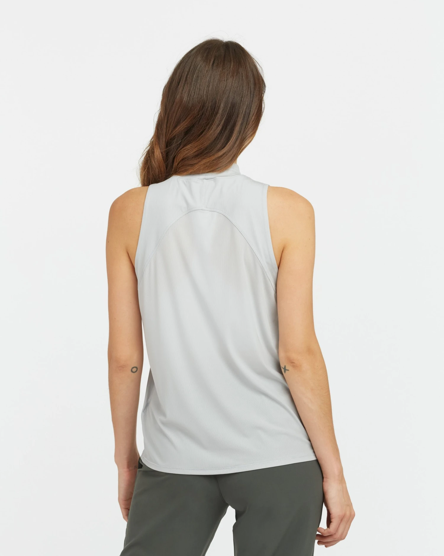 Spanx Go Lightly Ribbed Mock Neck Tank Shop All Activewear 9 Spanx Go Lightly Ribbed Mock Neck Tank Shop All Activewear