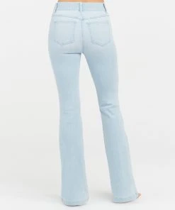 Spanx Flare Jeans, Light Wash