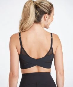 Spanx Mesh Panel Medium Impact Sports Bra The Summer Shop 16 Spanx Mesh Panel Medium Impact Sports Bra The Summer Shop