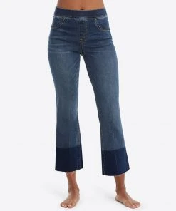 Spanx Shop All Clothing Cropped Flare Jeans