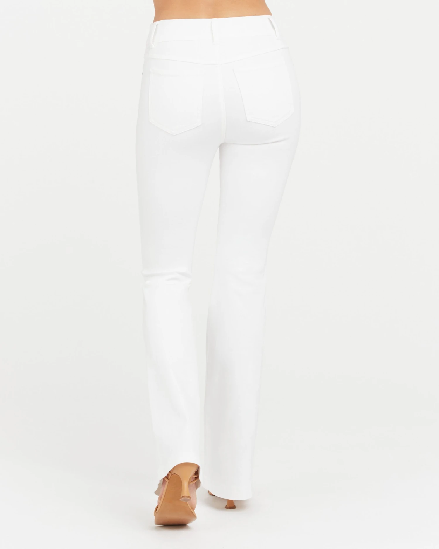 Spanx Flare Jeans, White 4 Spanx Flare Jeans, White