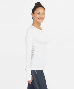 Spanx Look At Me Now Seamless Long Sleeve Tee 17 Spanx Look At Me Now Seamless Long Sleeve Tee